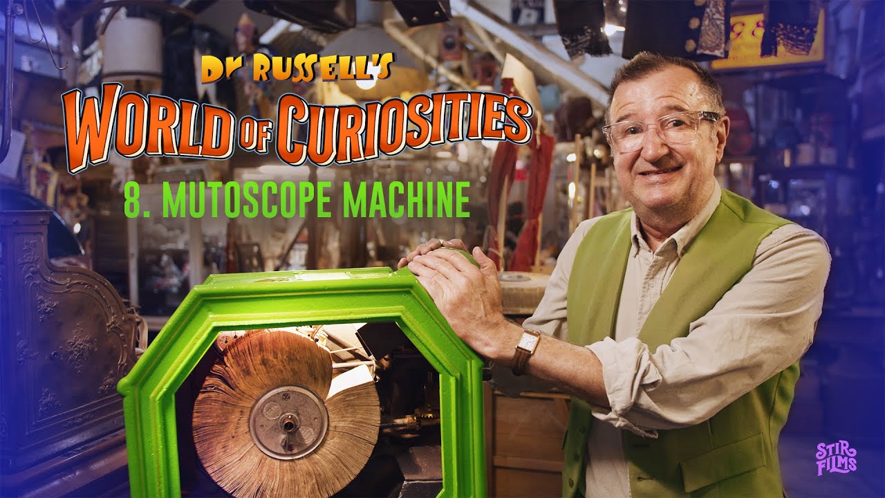 Ep8: An old Mutoscope Machine! | Dr Russell's World of Curiosities - Antiques