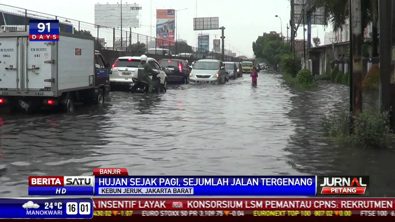 Banjir Rendam Kawasan Jakarta Barat