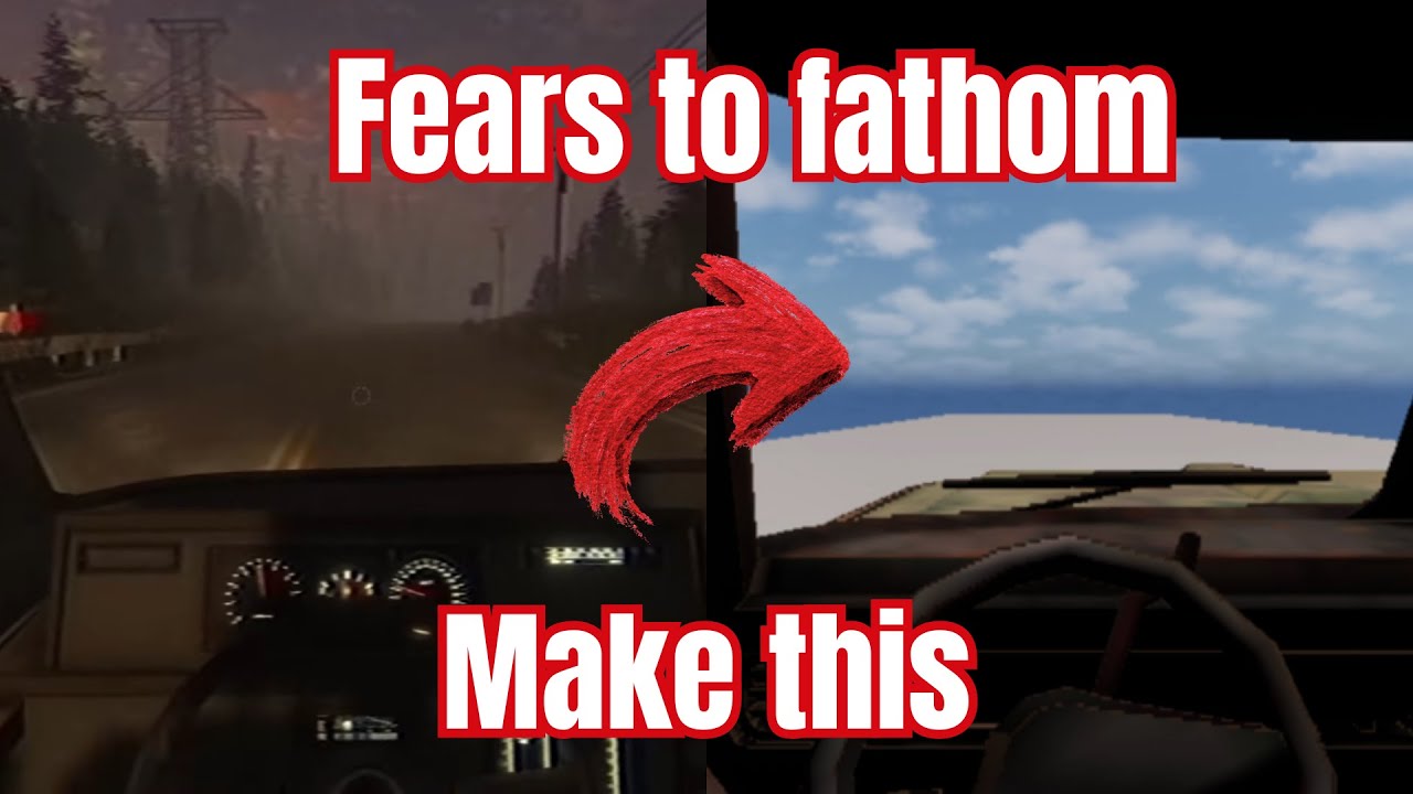 How to Create a First Person Car in UE5 (Fears to Fathom Style) | No ChaosVehicles Plugin