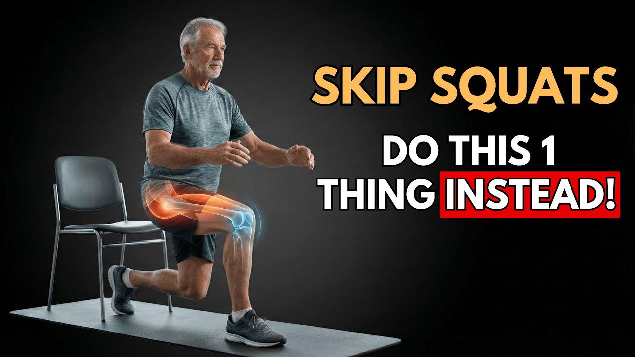 3 Exercises Better Than Squats for Your Knees After 60 | Senior Health