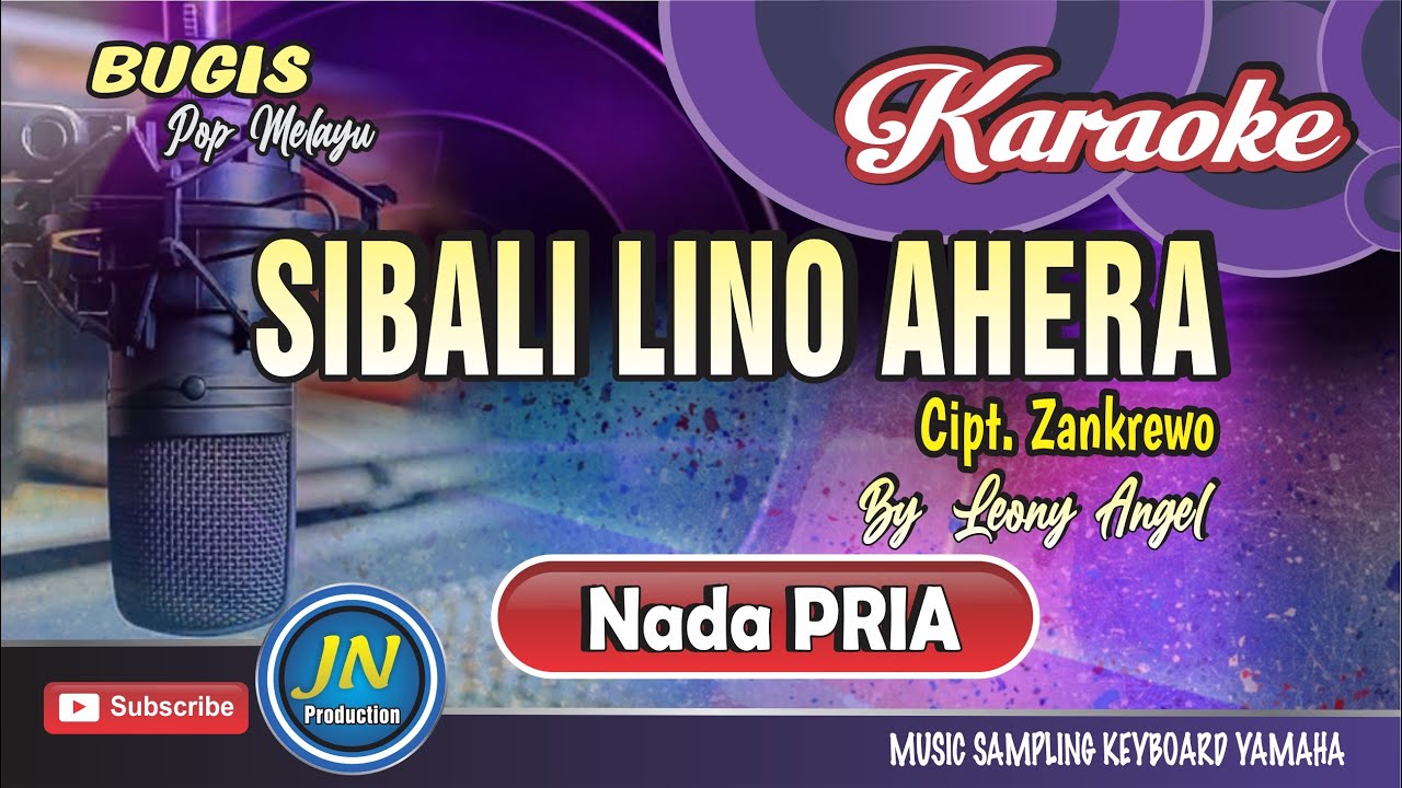 Sibali Lino Ahera_Karaoke Bugis_Nada Pria_Kary. Zankrewo_music Keyboard