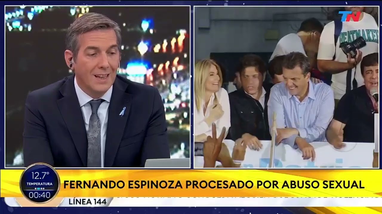 Fernando Espinoza procesado por abuso sexual. Franco Mercuriali destroza a femizurdas (20 mayo 2024)