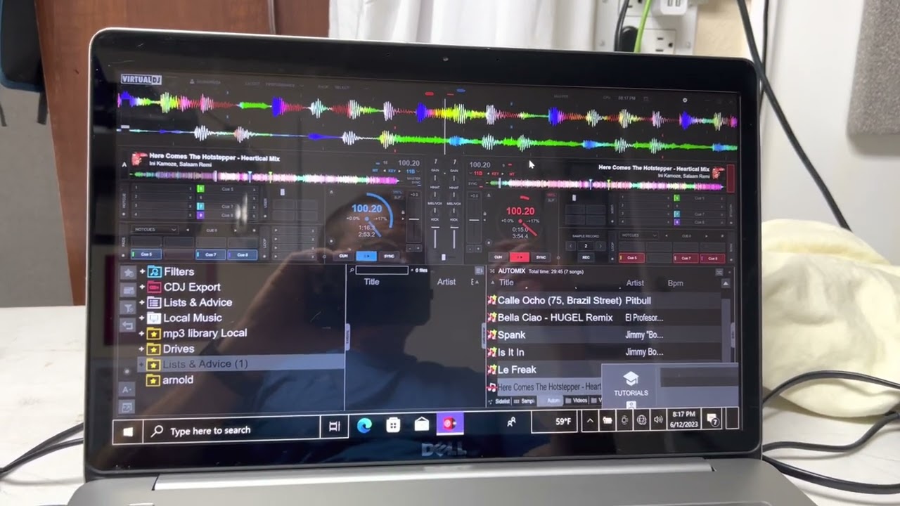 Virtual DJ 2021 - 2023 no backspin sound solved