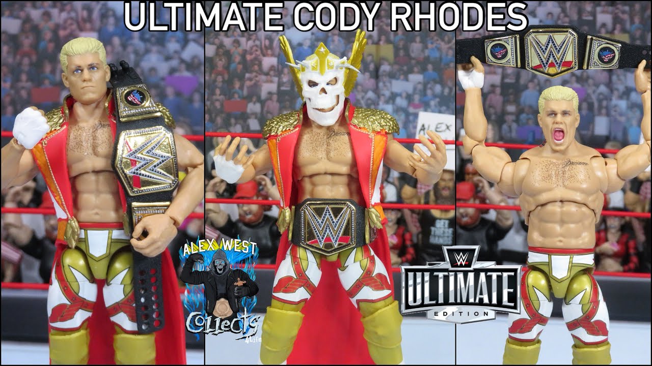 Обзор фигурки Коди Роудса из коллекционного издания WWE Mattel Best Of Ultimate Edition!
