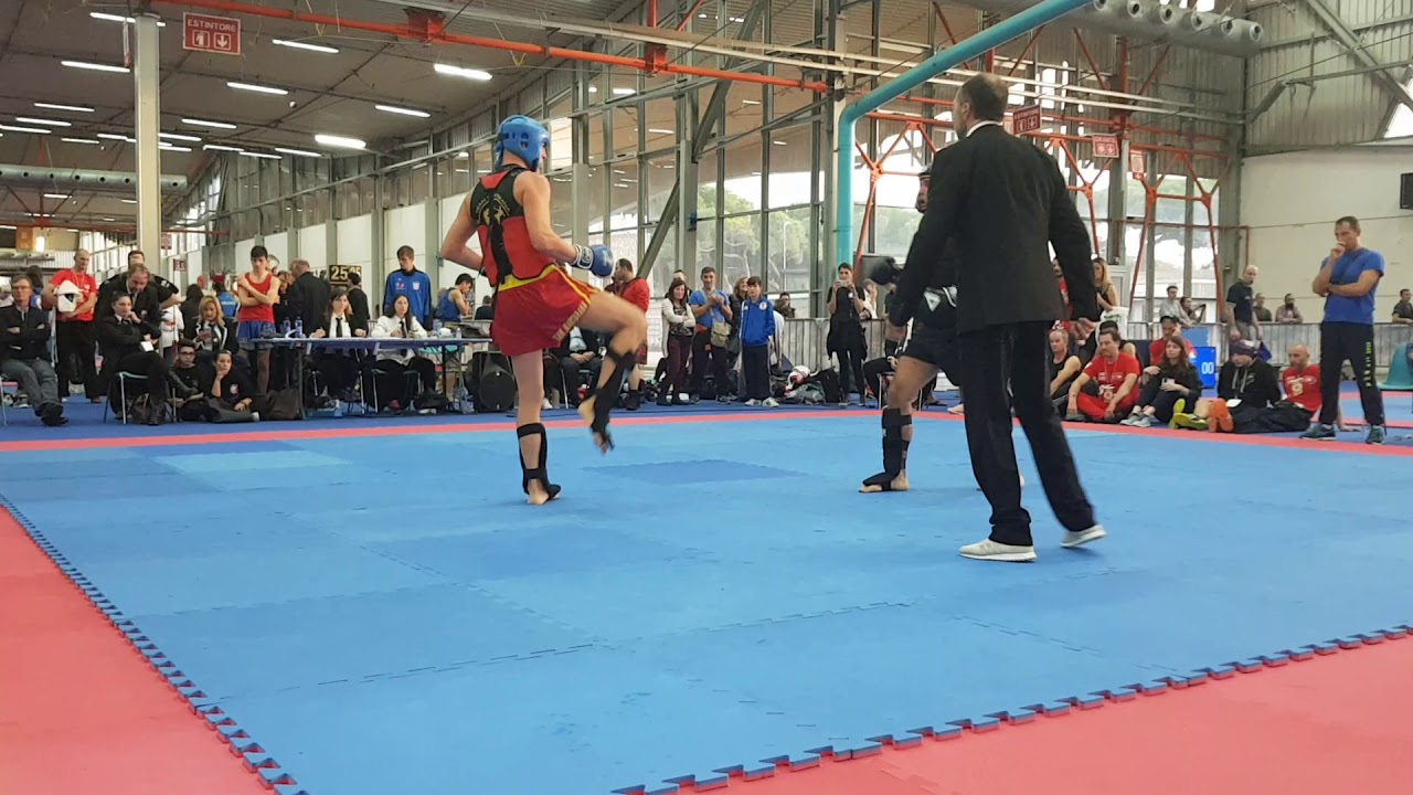 world WTKA 2018 KUNG FU SANDA FINALE -85 KG