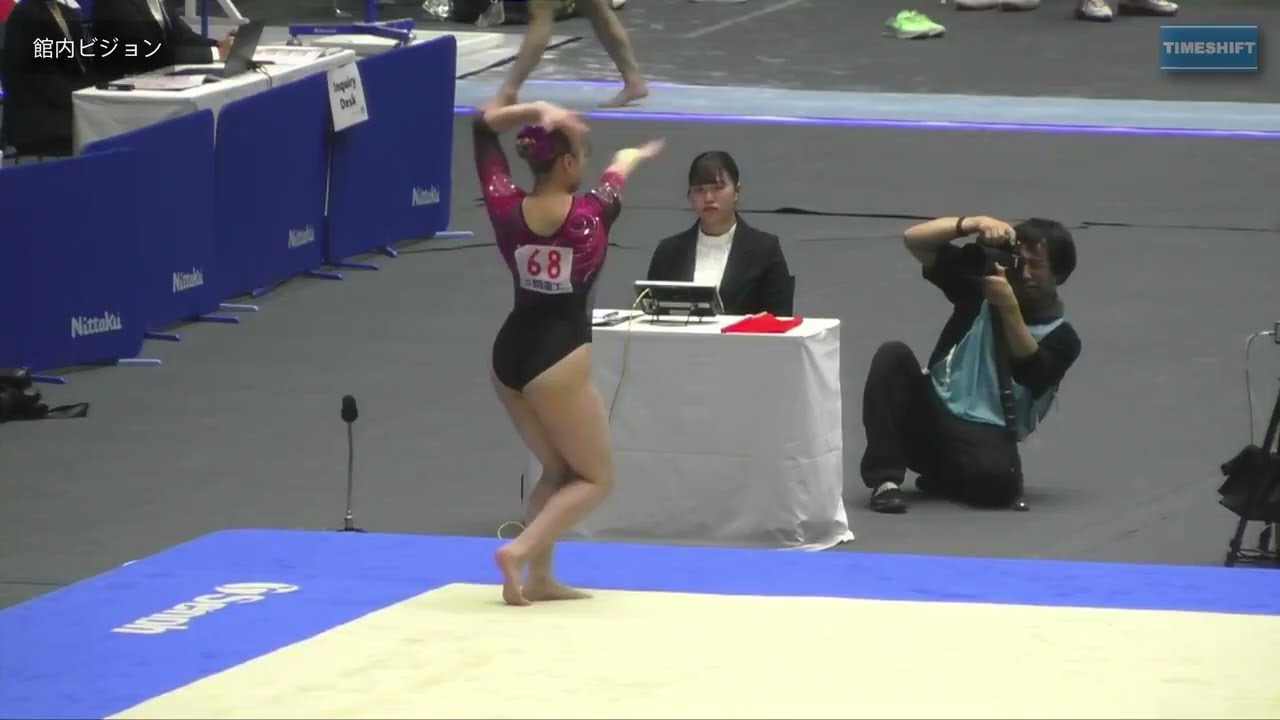 Miyata Shoko 2025 All Japan Floor Qualifications