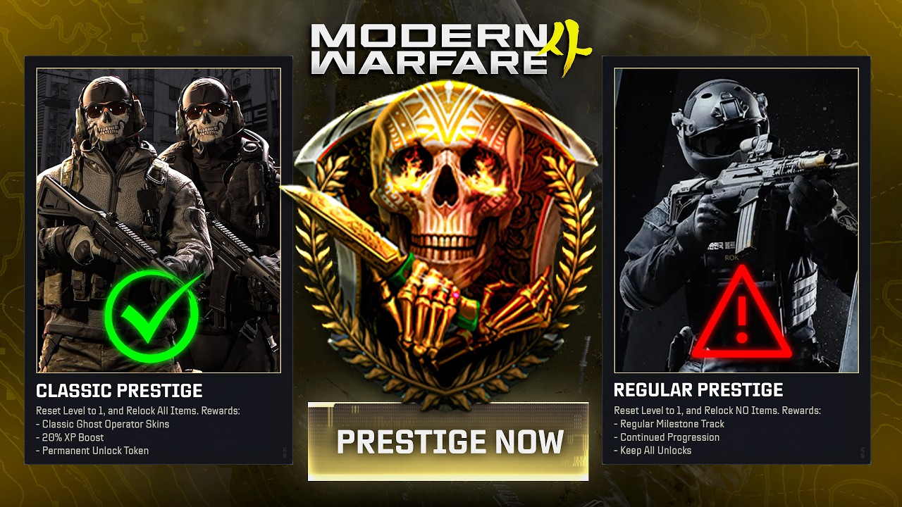 Новая система престижа MW4... (Все награды)
