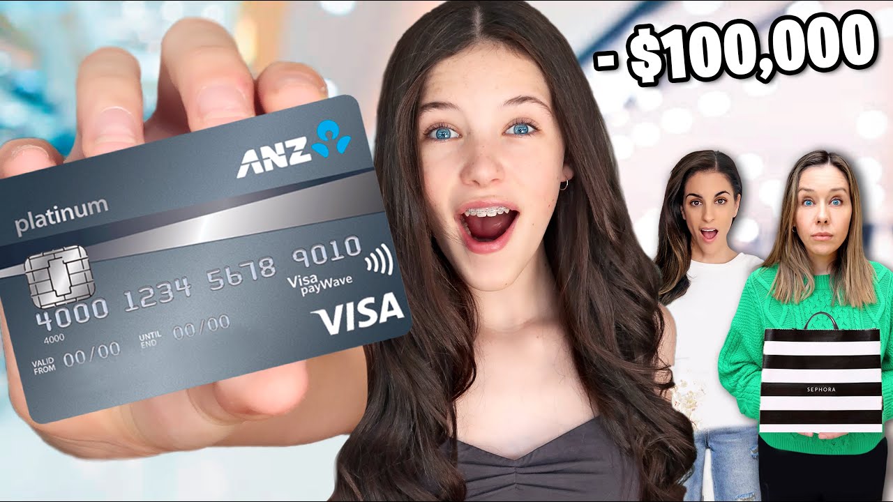BUYING ANYTHING ON MY PARENTS CREDIT CARD UNTIL THEY FIND ME! No Budget Shopping Challenge!