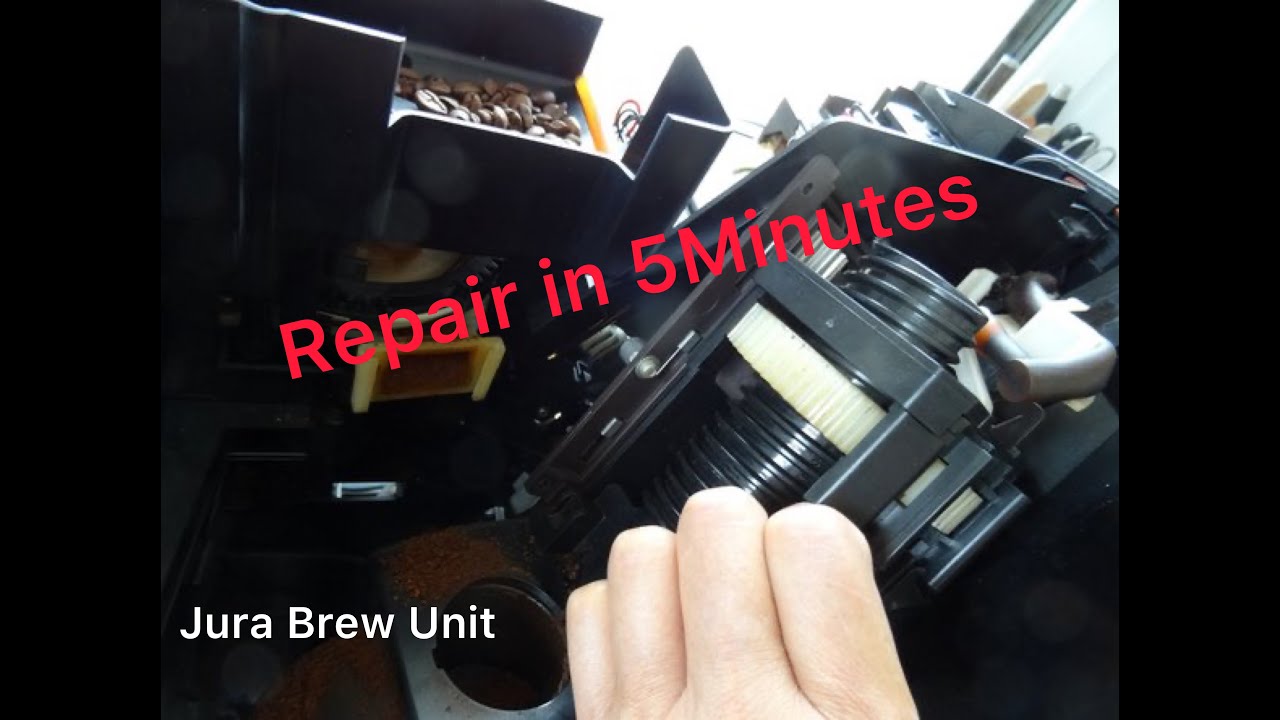 Repair Jura, Franke Brewgroup step by step only in 5 minutes!
