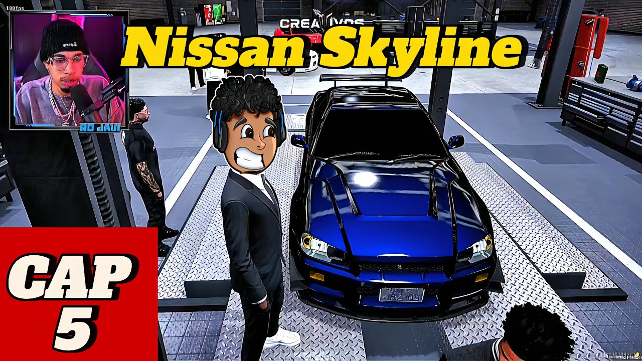 RDjavi Lleva Su Nissan Skyline A Modificar En El Taller De Yuca30 Y Tuko Jon | GTA RP