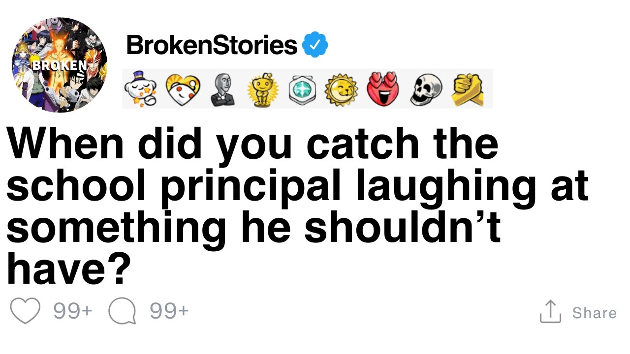 [FULL STORY] When did you catch the school principal laughing at something he shouldn’t have?