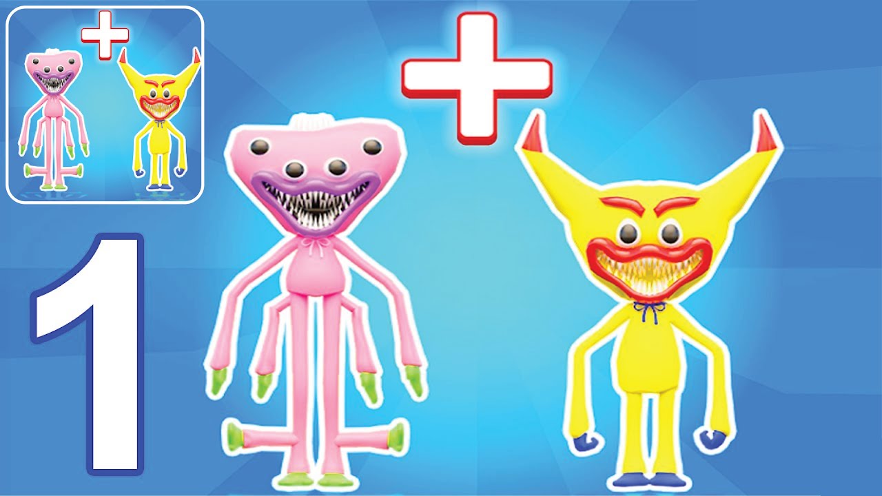 Mutant Maker - Merge Anything: Funny Gameplay (iOS,Android) Part 1 - Daddy Long Legs