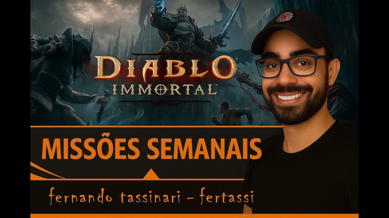 DIABLO IMMORTAL - MISSÕES SEMANAIS - AO VIVO - 01/02/2026