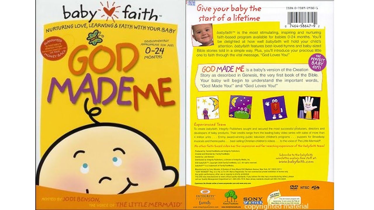 Baby Faith: God Made Me And Animals Cluster