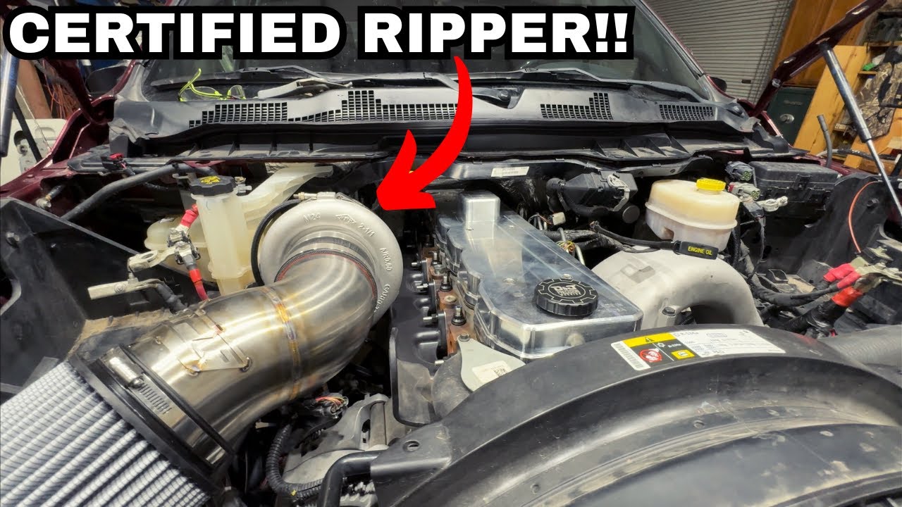 My NASTY 6.7 Cummins 2nd Gen Swap with GT42 TURBO!! ALL THE BOOST!!!