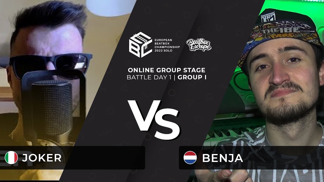 Joker 🇮🇹 vs. Benja 🇳🇱 // European Beatbox Championship 2022