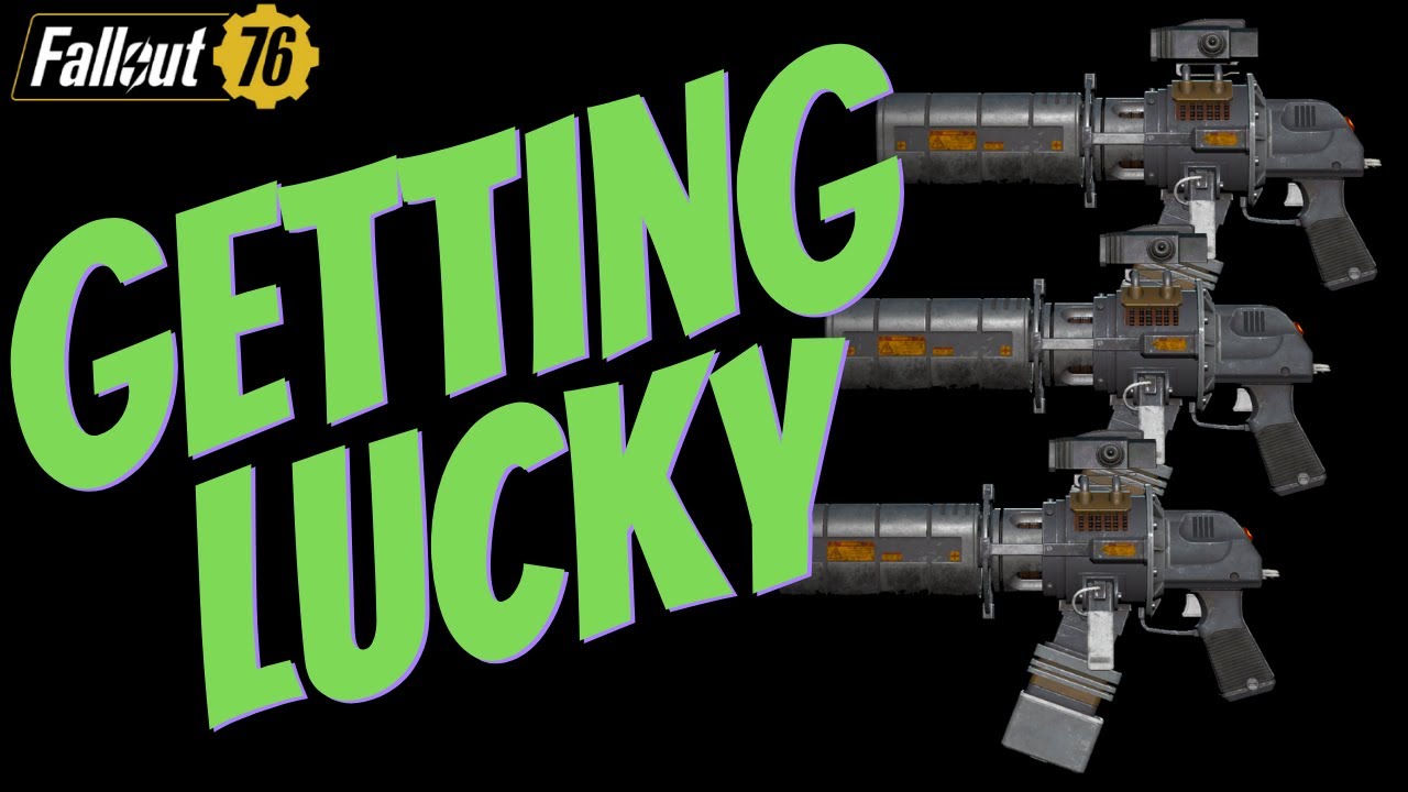 Fallout 76 - Getting What I Want While Crafting Gauss Pistols