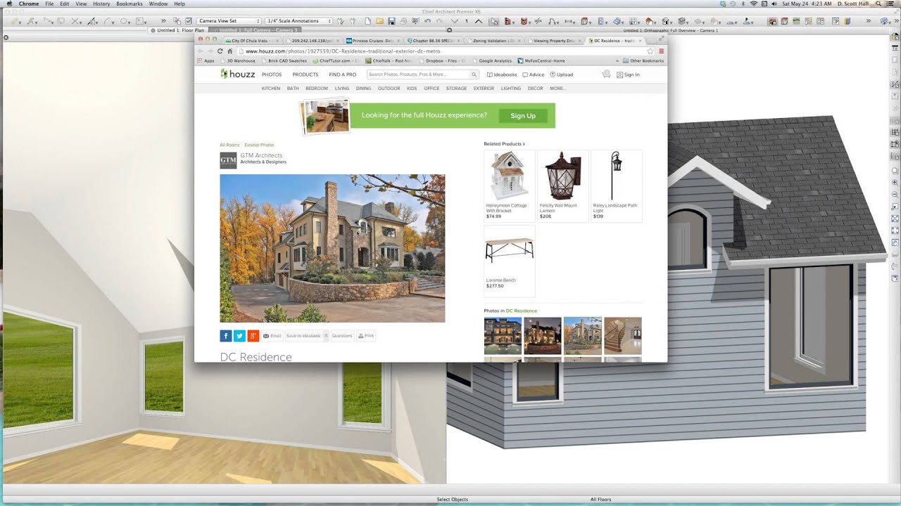 BRENT'S BARREL DORMER VIDEO.  Chief Architect Videos by dsh