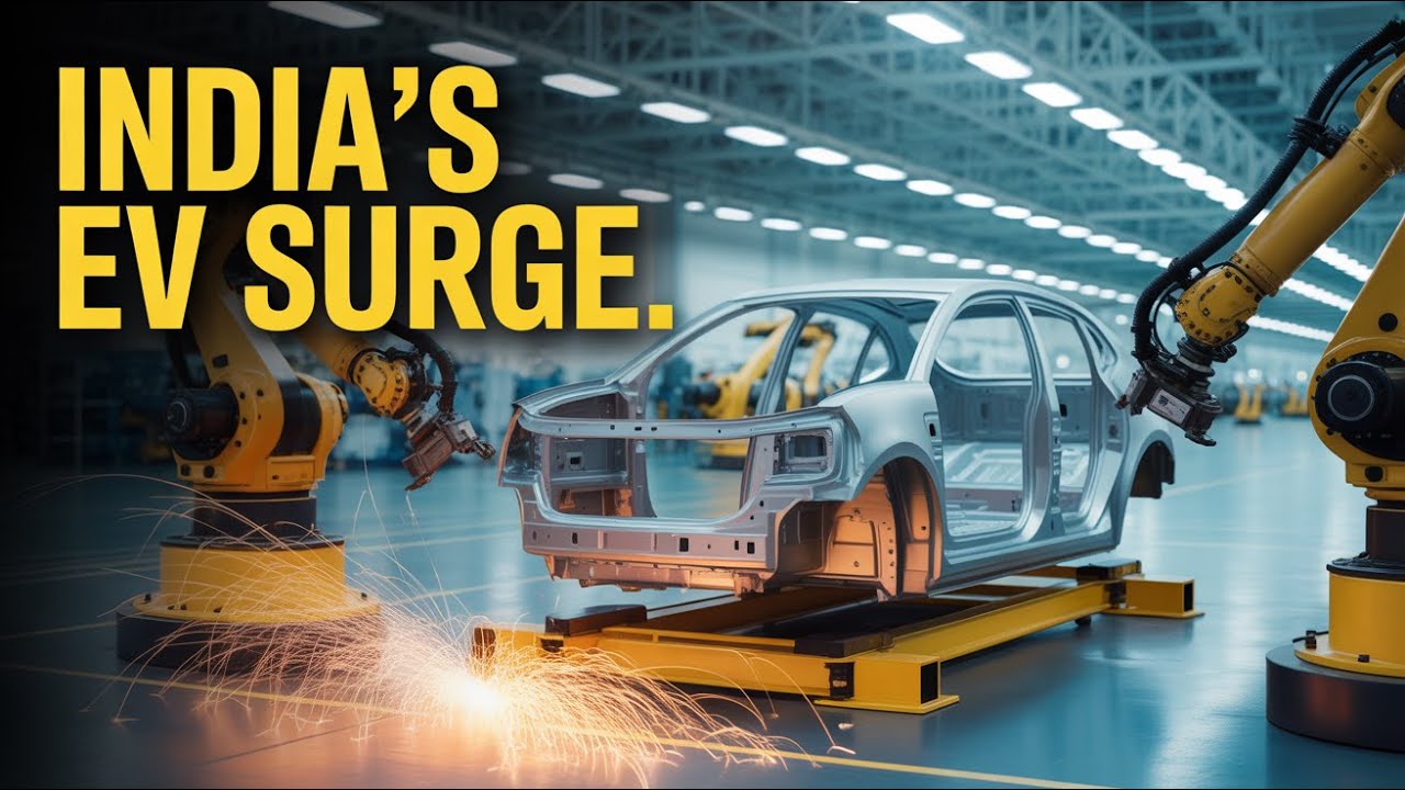 India Emerges as Global Hub for Electric Vehicle Manufacturing | In Hindi