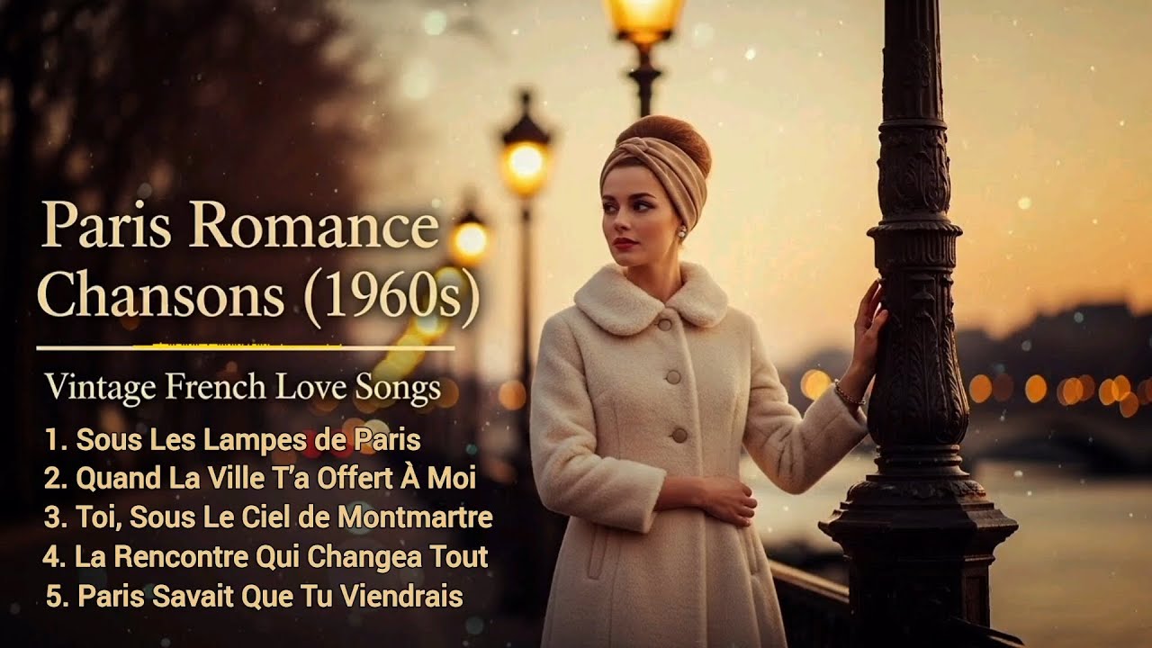 Paris Romance Chansons 💕 Timeless French Love Songs for the Heart | Vintage 60s Playlist