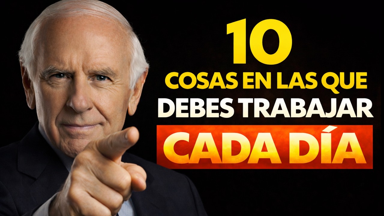 10 Cosas en las que Debes Trabajar Cada Día (Jim Rohn en Español) | Disciplina y Éxito
