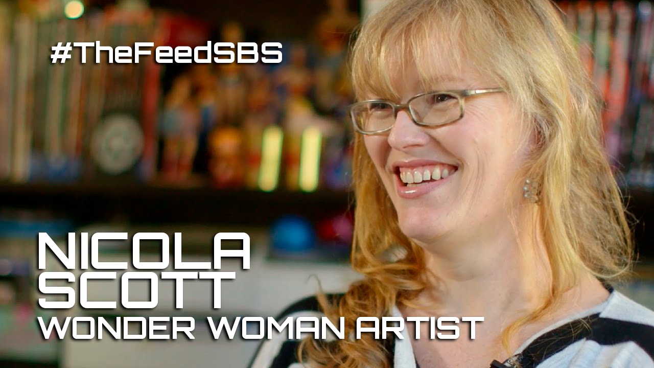 Wonder Woman artist Nicola Scott on how she got her dream job- The Feed
