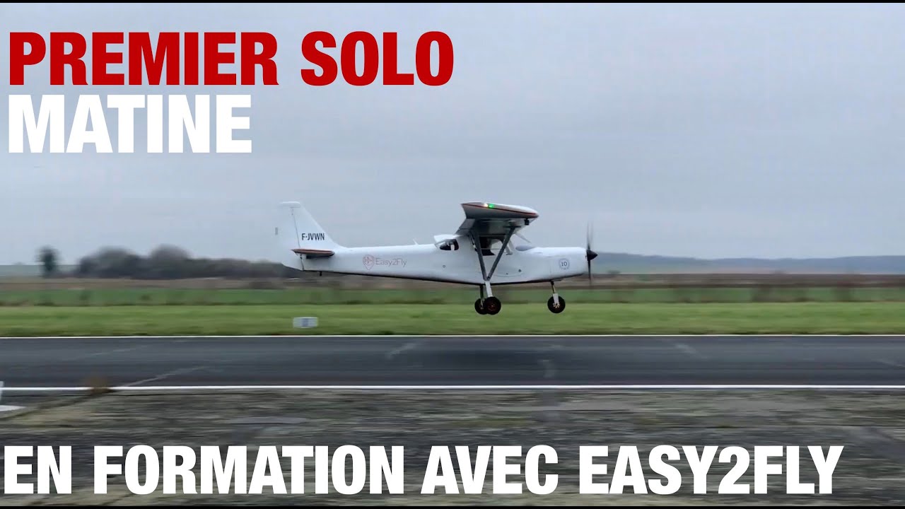 1er vol solo de Matine