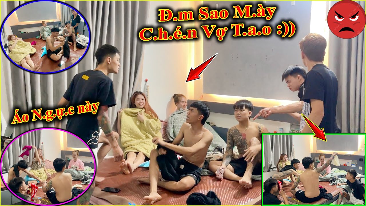 Biến Căng!! Ho&agrave;ng Dũng Chơi Đ.&aacute;nh B.&agrave;i C.ở.i Đ.ồ Với Chanh & Ngọc B.ị Ho&agrave;ng Em B.ắt Được v&agrave; C&aacute;i Kết