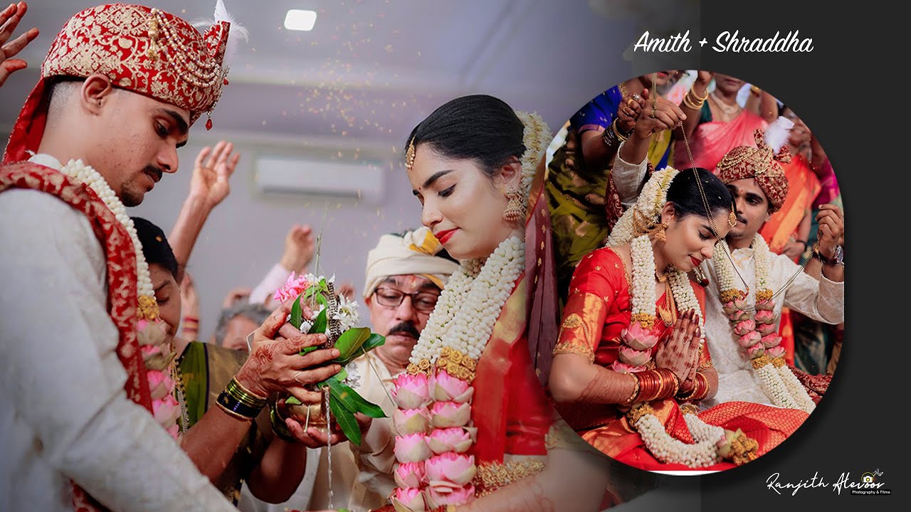 Amith ❤️ Shraddha – A beautiful beginning forever.” | 4k | AllinOne Udupi