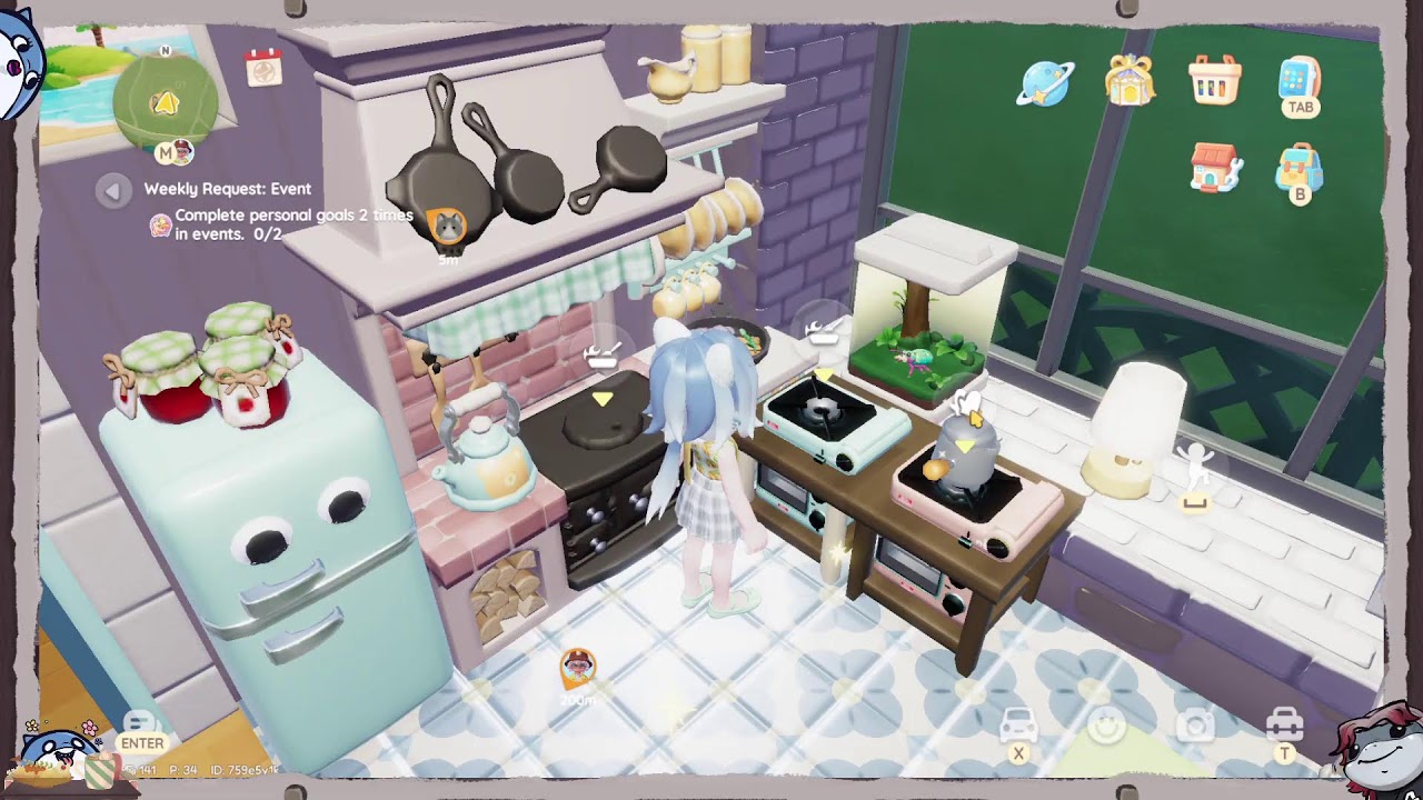 (* ´ω` *)  let's hunt deco stuff~【heartopia】