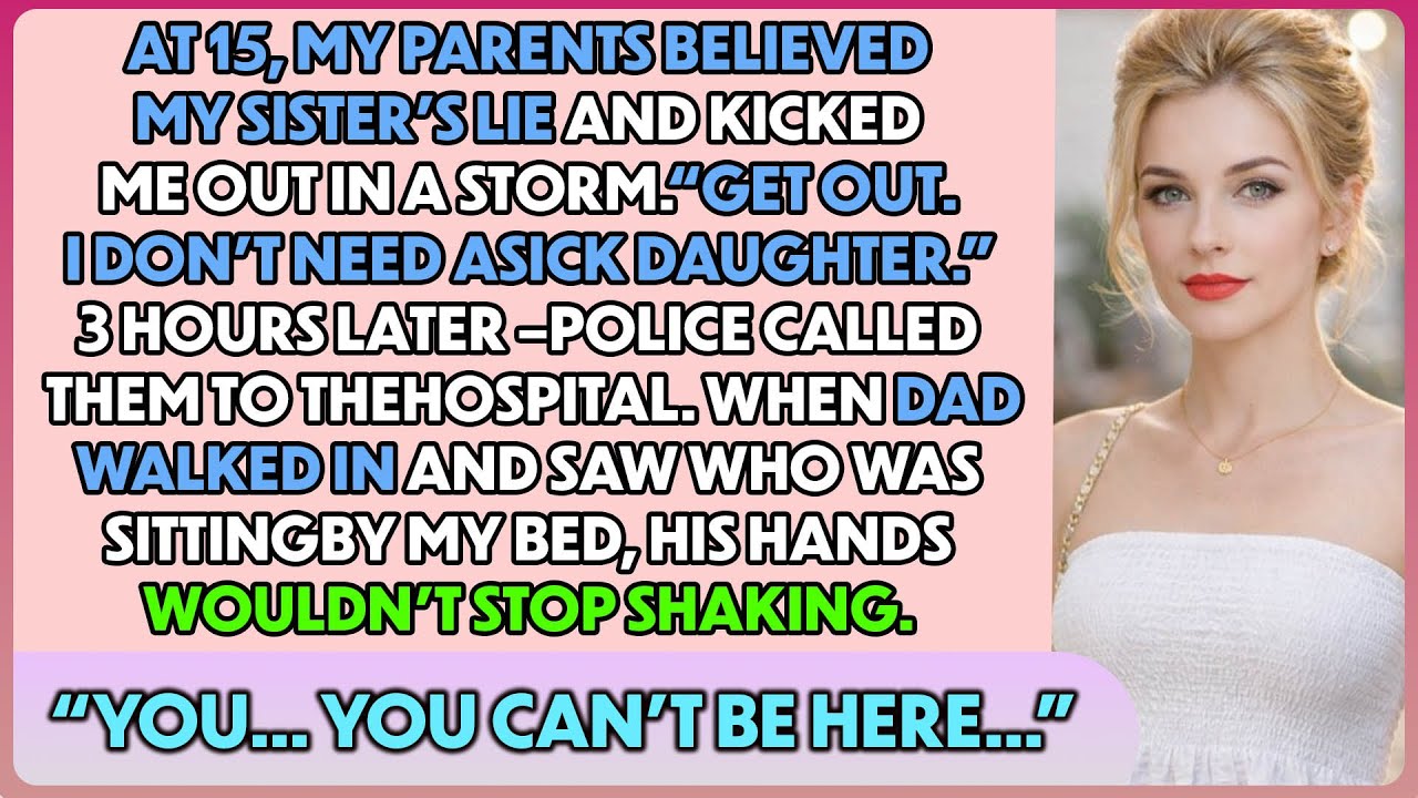 My Parents Abandoned Me In A Storm At 15 For My Sister’s Lie — Dad Trembled When He Saw My Rescuer