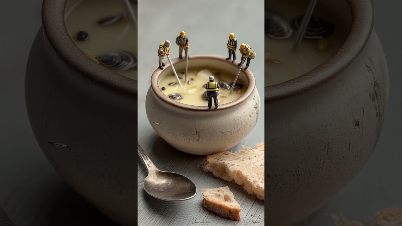 10 Iconic American Foods Reimagined in Miniature – Hyper Realistic Food Art 