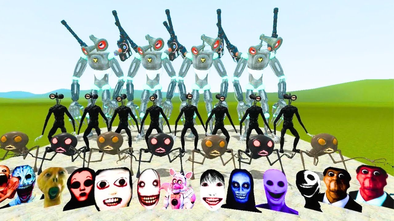 Подборка безумных погонь Нико в Nextbots | Длинный геймплей в жанре ужасов и мемов | PlayZone