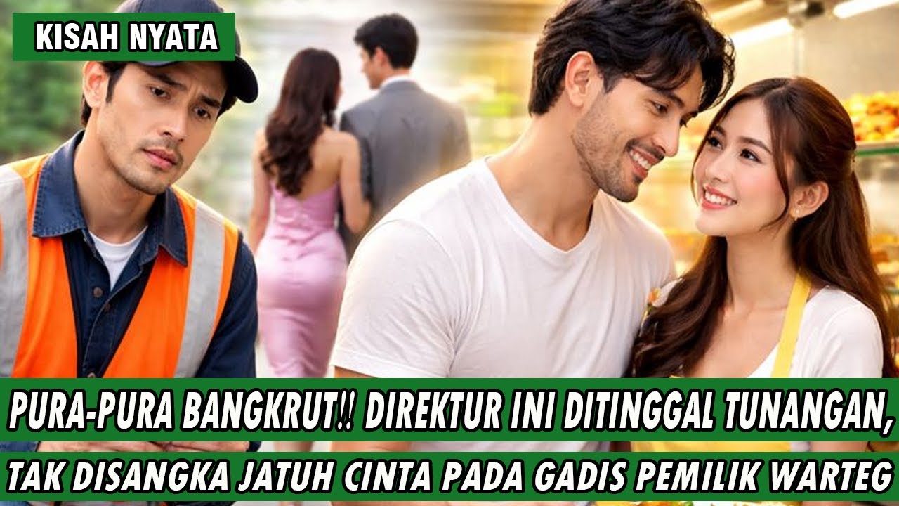 NIAT UJI KESETIAAN !! DIREKTUR INI PURA-PURA BANGKRUT, MALAH MENEMUKAN CINTA SEJATI DI WARTEG