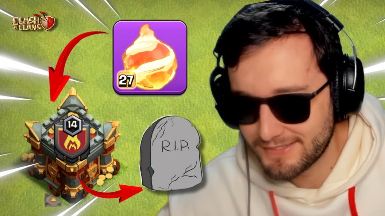 A BOLA DO GUARDIÃO FULL ESTÁ QUEBRANDO O CLASH OF CLANS
