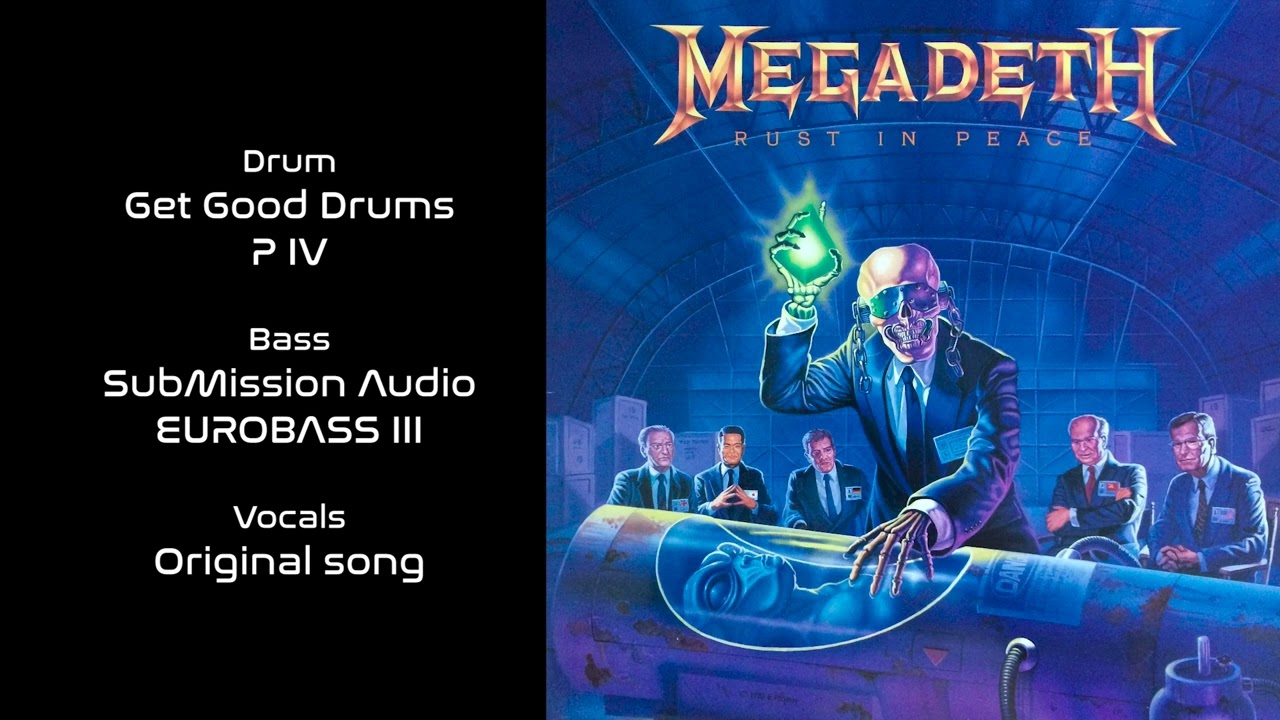 Megadeth - Holy Wars...The Punishment Due - Guitar Backing Track with vocals