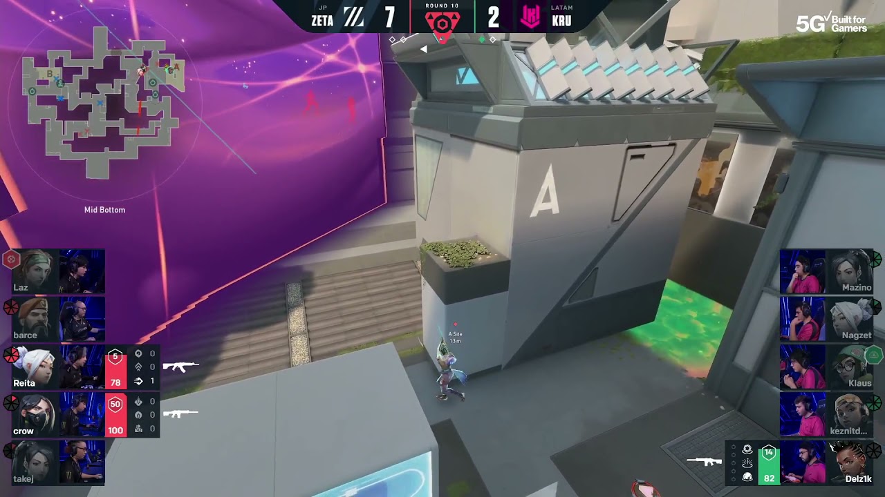 KRU delz1k Insane 1v4 Clutch Master Berlin (ZETA DIVISION vs KRU Esports)