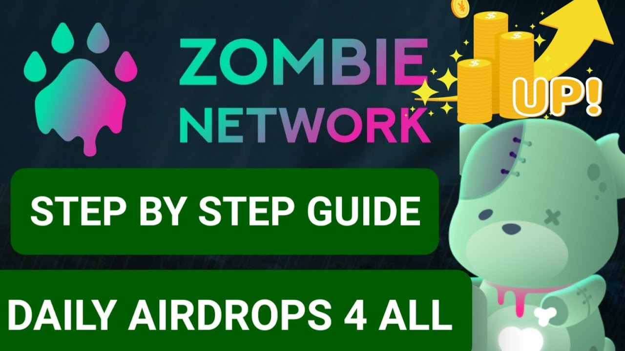 ZOMBIE NETWORK NOW OPEN *STEP BY STEP* GUIDE  JOIN TEAM 100% PROFIT TO DAILY AIRDROP 4 ALL🔥