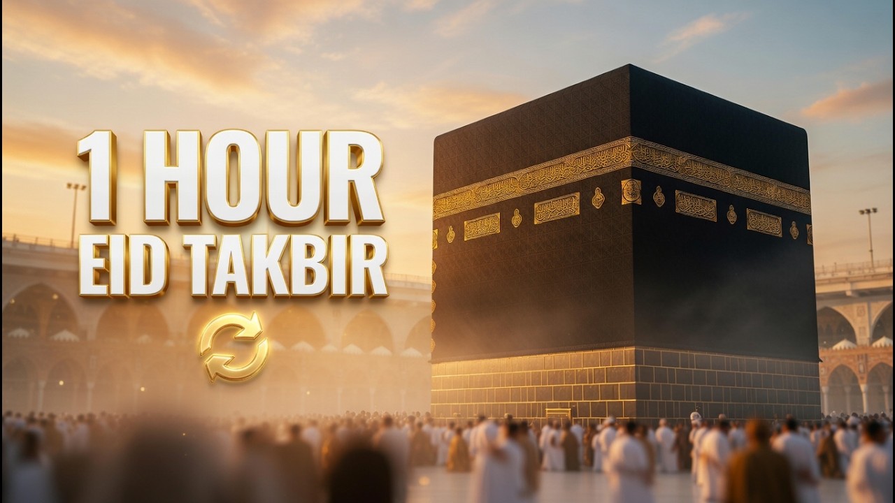 Eid Takbeer 1 Hour | Beautiful Takbir for Eid al-Fitr 2026 (Repeat & Relaxing)