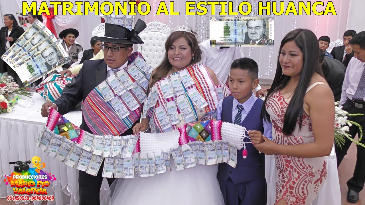 Matrimonio Al Estilo Huanca Rubén y Rayda, Palpa Huancayo Perú