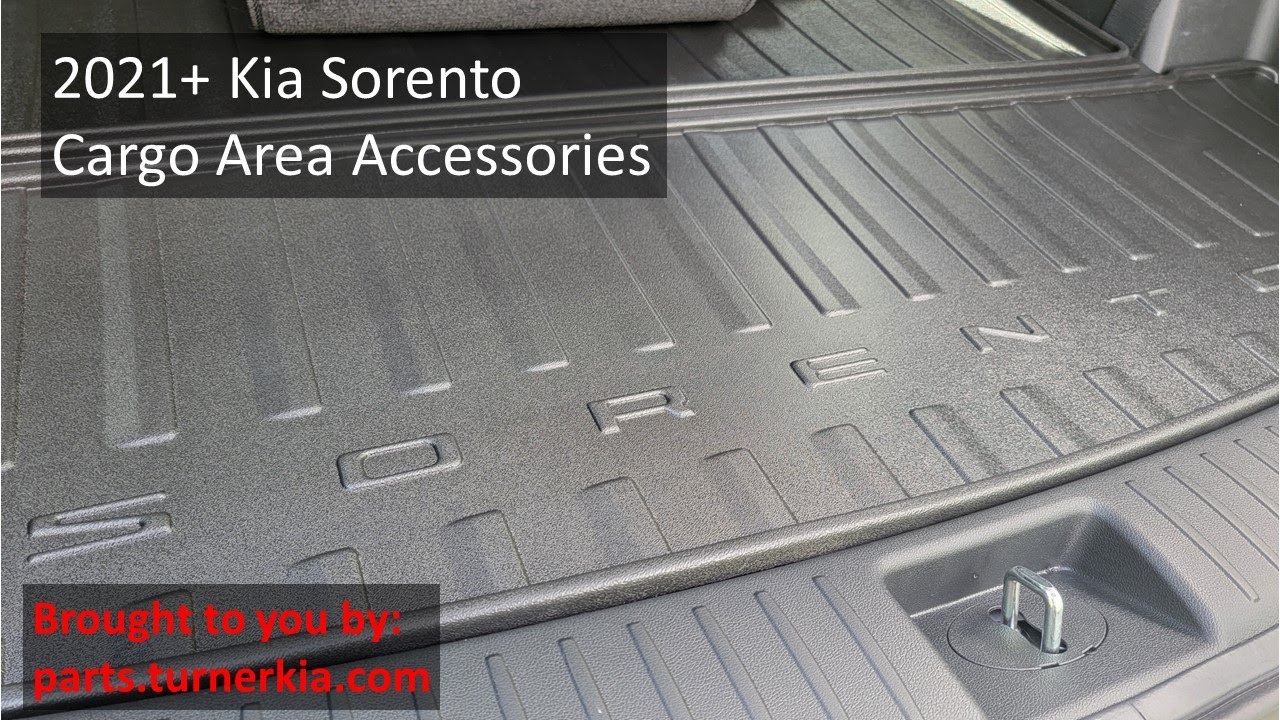 2021+ Kia Sorento Cargo Area Genuine OEM Accessories