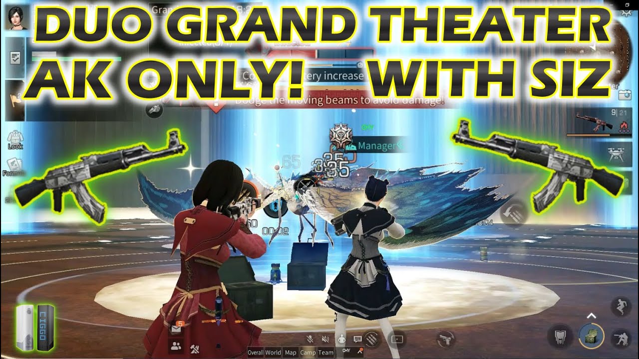 Lifeafter Grand Theater AK Only With @sizsizsiz! Can we even clear it? CigGo Banshee 150W