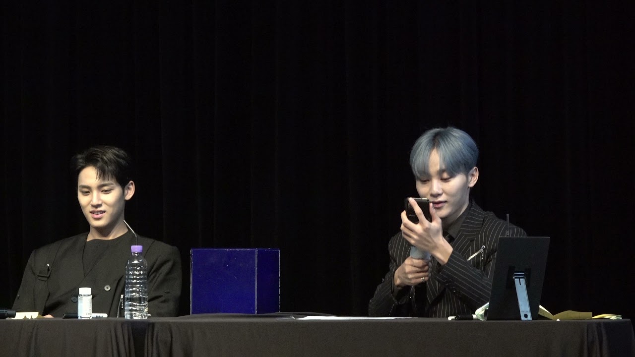 210619 예스24 팬사인회 승관 QnA _ [Anyone 가이드 녹음 우지.ver]