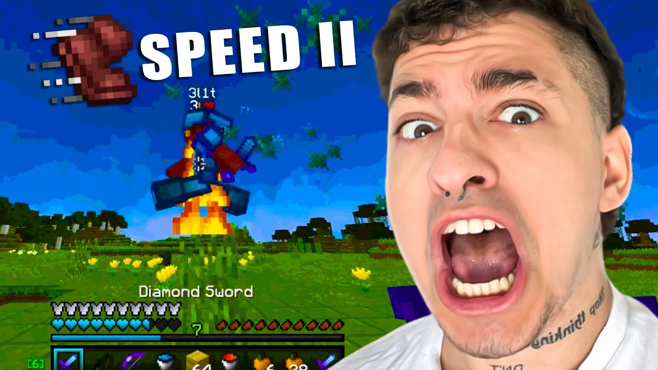 Minecraft UHC pero TODOS TIENEN SPEED II (20 kills)