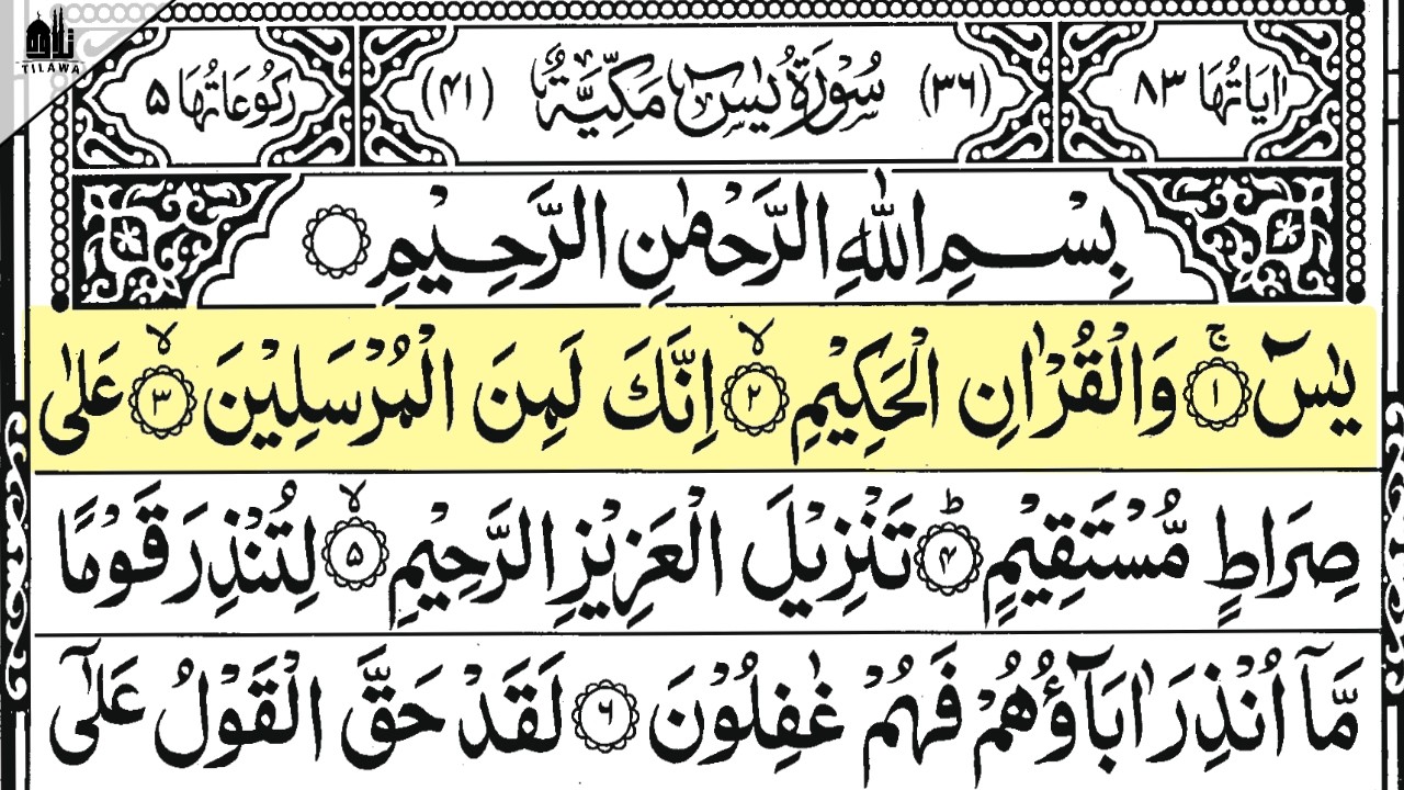 سيغير حياتك حتماً.. سورة يس (قلب القرآن) | Surah Yasin: The Miracle of Relief