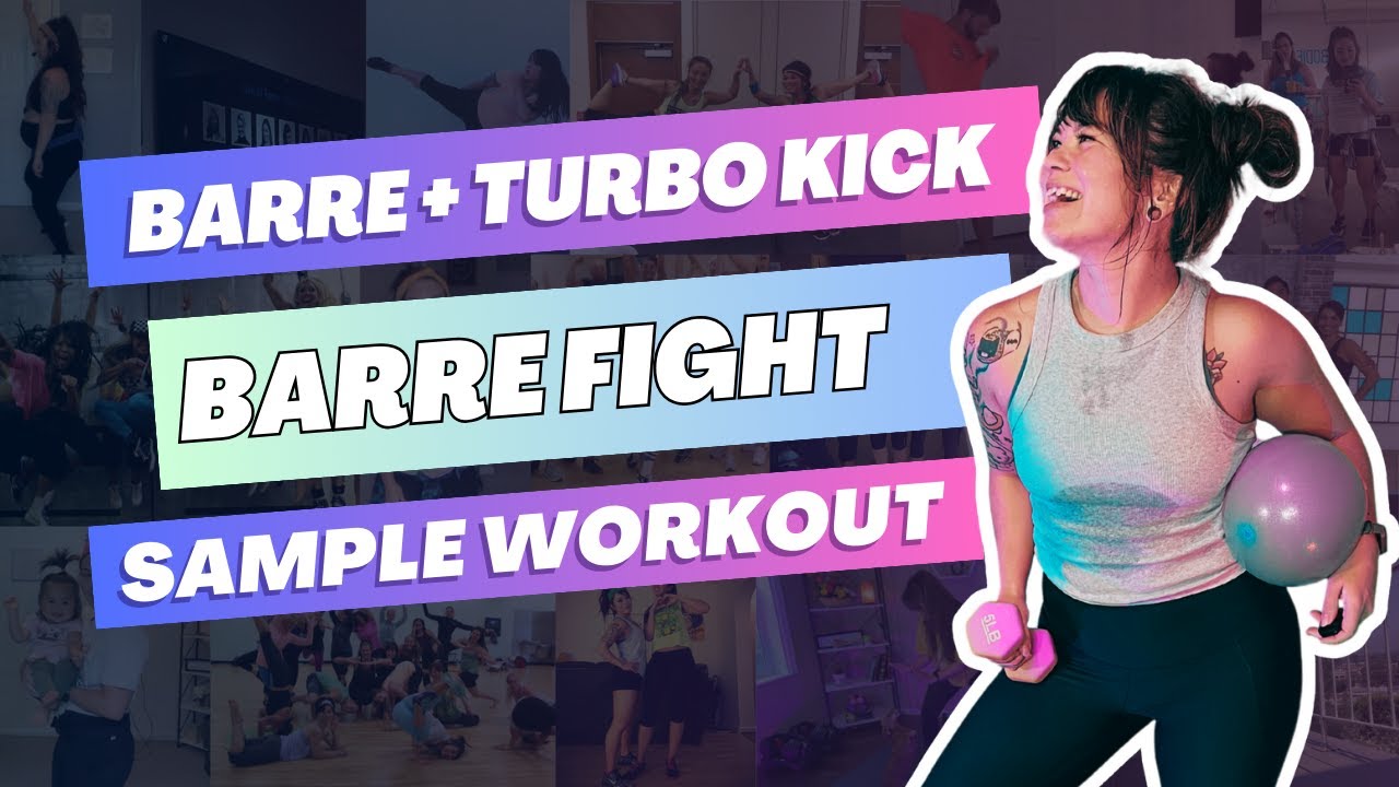 Barre Fight // Barre Above Release 114 Hip Hop Fusion + Turbo Kick Round 54