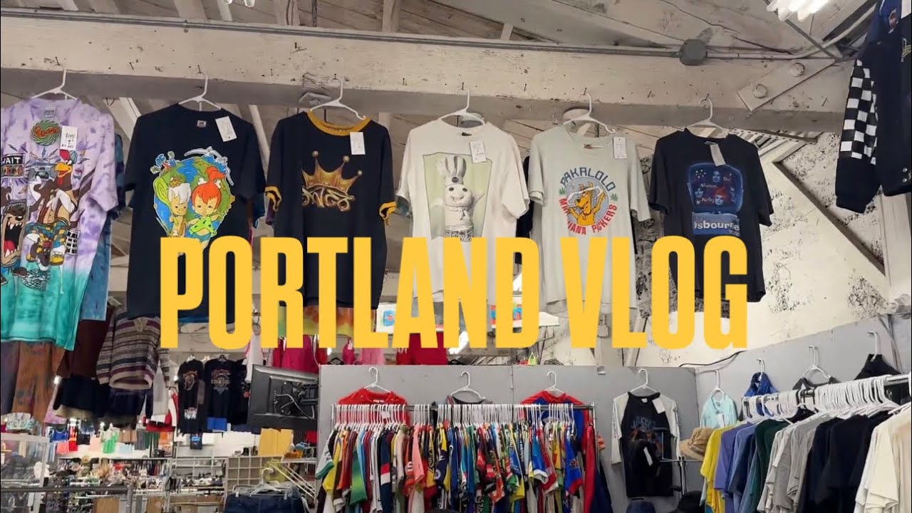 I went thrifting in Portland