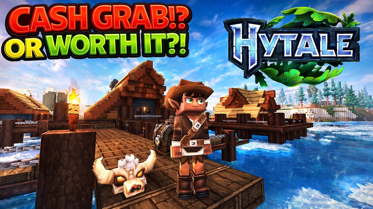 Is Hytale a Cash Grab or a Minecraft killer? FIRST LOOK!