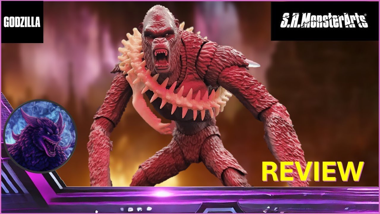 Обзор S.H. MonsterArts Skar King | Godzilla x Kong: The New Empire