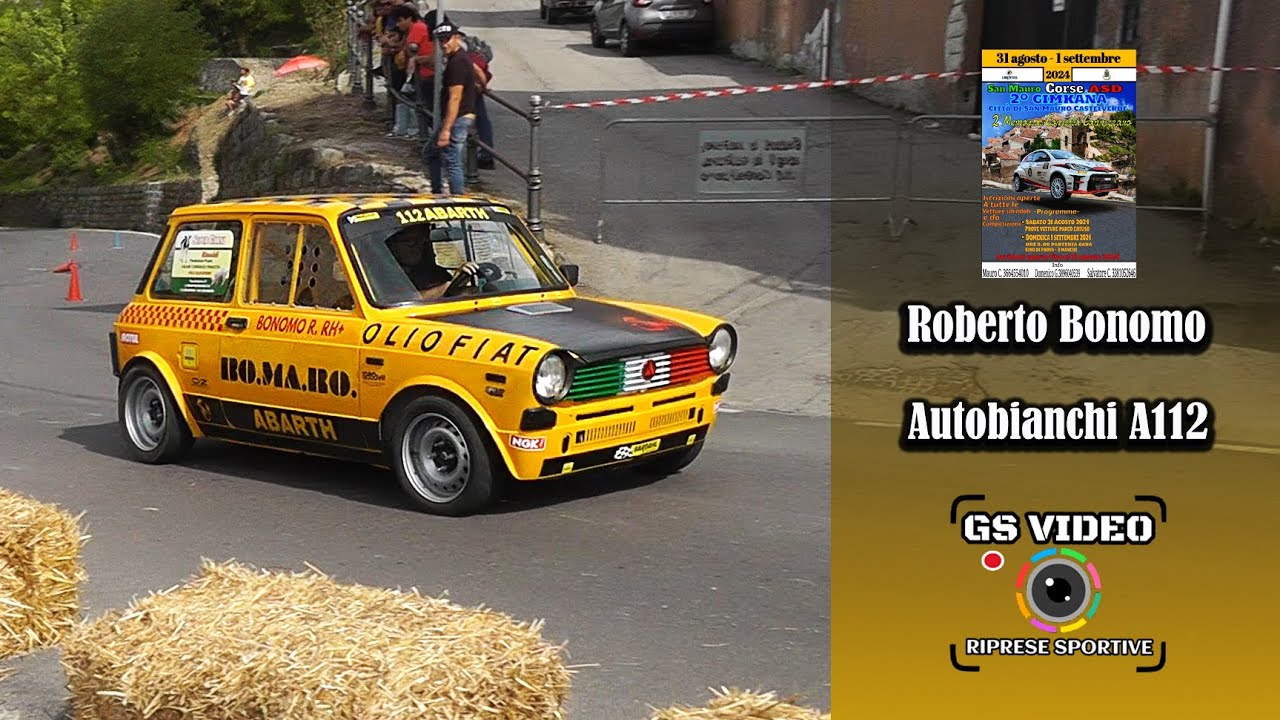 2° Gimkana Città di San Mauro Castelverde | Roberto Bonomo | Autobianchi A112